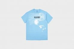 Pleasures Glow T-Shirt (Carolina Blue) New Arrivals