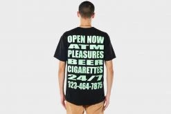 New Arrivals Pleasures Liquor T-Shirt (Black)
