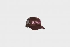 New Arrivals Pleasures Lithium Trucker Cap (Brown)
