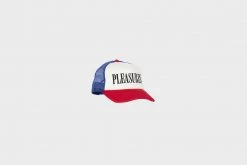 Pleasures Lithium Trucker Cap (Red/White/Blue)