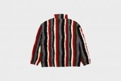 APPAREL Pleasures Old Quarter Zip Sherpa (Multi)