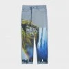 Pleasures Prelude Printed Denim Pant New Arrivals
