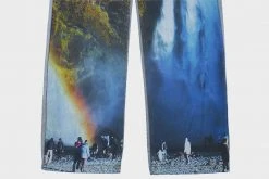 Pleasures Prelude Printed Denim Pant New Arrivals