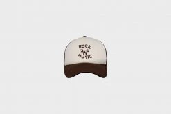 Pleasures Rock Trucker Cap (Brown/Tan) New Arrivals