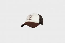 Pleasures Rock Trucker Cap (Brown/Tan) New Arrivals