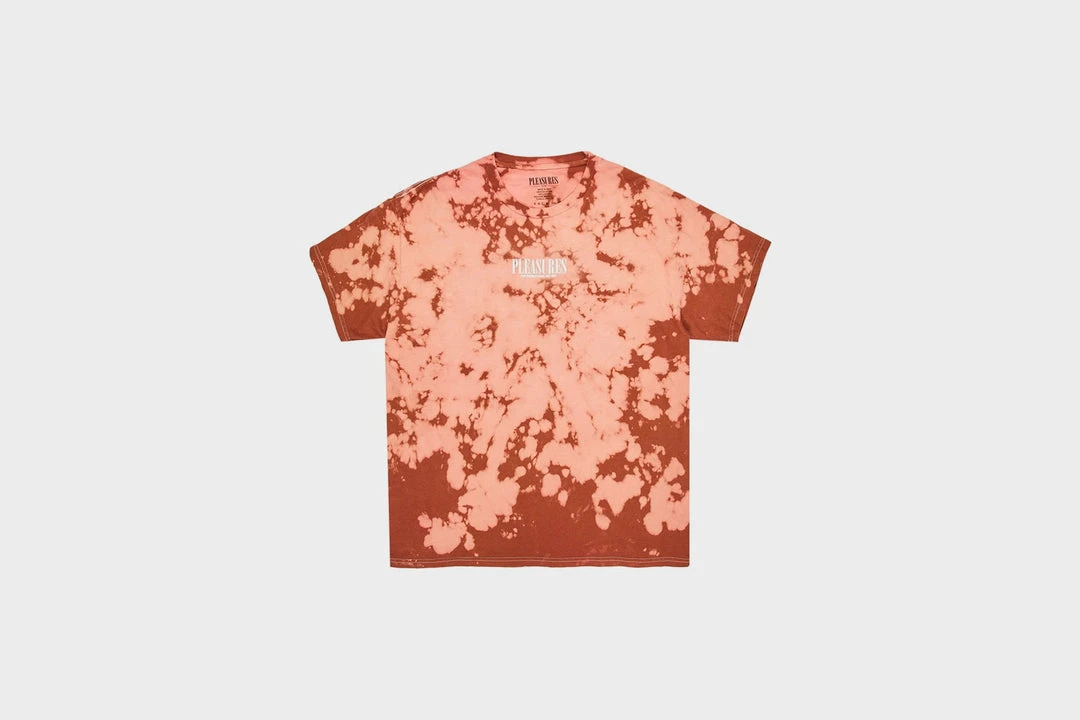 New Arrivals Pleasures - Trip Dyed T-Shirt (Brown) 1 New Arrivals Pleasures - Trip Dyed T-Shirt (Brown)
