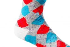 Arkansocks - ARgyle State Of Mind (Heather/Slate-Violet) ACCESSORIES