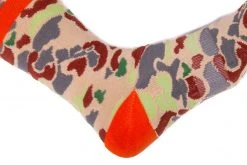 Arkansocks - Duck Camp (Tan/Orange)
