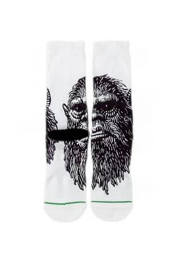 ACCESSORIES Arkansocks - Mug Shot (White/Black)