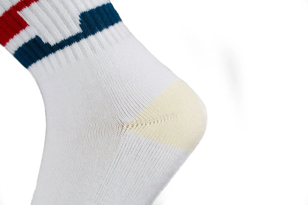 ACCESSORIES Arkansocks - Tailgater Mid (White/Navy-Red)