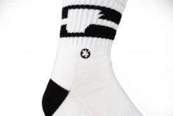 Arkansocks - Tailgater Mid (White/Black) 9 Arkansocks - Tailgater Mid (White/Black)