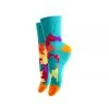 ACCESSORIES Arkansocks - Outbloom Mid (Rio Teal/Citrus-Violet)