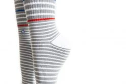 Arkansocks - The Phillip (Grey/Red-Blue/White) 11 Arkansocks - The Phillip (Grey/Red-Blue/White)