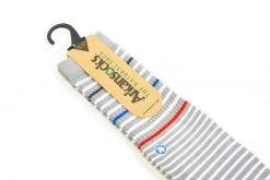 Arkansocks - The Phillip (Grey/Red-Blue/White) 15 Arkansocks - The Phillip (Grey/Red-Blue/White)