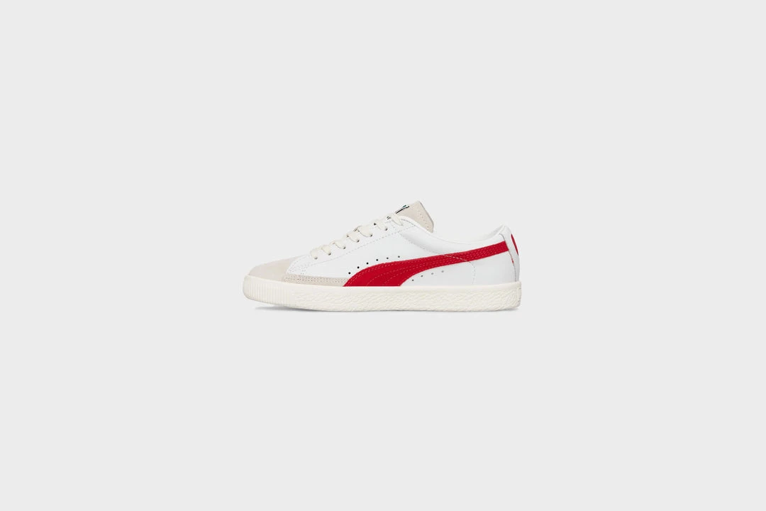 New Arrivals Puma Basket VTG (Puma White-High Risk Red) 3 New Arrivals Puma Basket VTG (Puma White-High Risk Red)