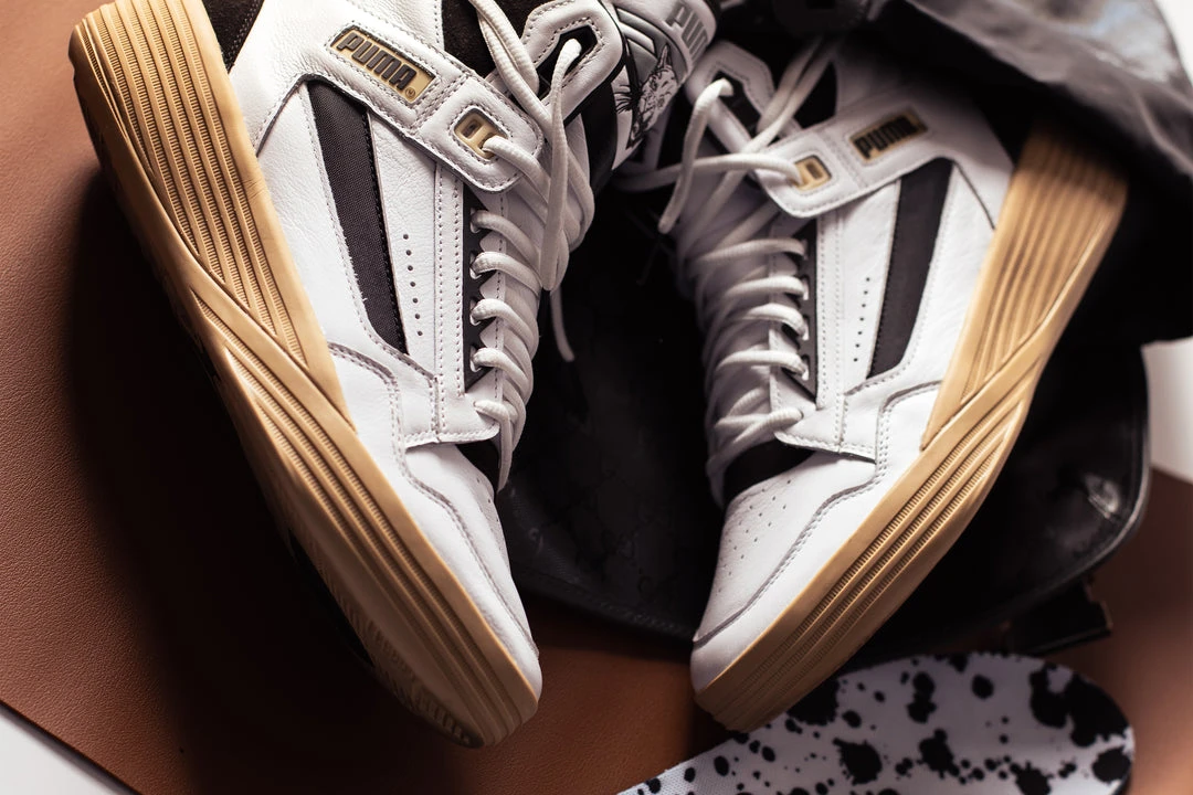 SNEAKERS Puma Clyde All-Pro Kuzma Mid (Puma White-Pebble) 1 SNEAKERS Puma Clyde All-Pro Kuzma Mid (Puma White-Pebble)