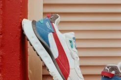 Puma Wild Rider Layers (Puma White-Urban Red) SNEAKERS