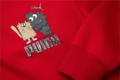 APPAREL Puma X Michael Lau Graphic Crew (Red)