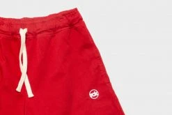 Rock City Kicks APPAREL RCK X Standard Issue Pigment Slacker Shorts (Red)