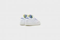 Reebok Club C 85 Prince (White/Stinger Yellow/Bright Cobalt)