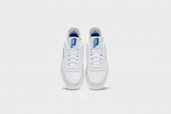 Reebok Club C 85 Prince (White/Stinger Yellow/Bright Cobalt)