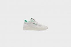Reebok Club C Mid II Vintage (Chalk/Glen Green/Classic White) SNEAKERS