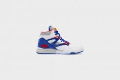 Reebok Pump Omni Zone II (White/Bright Cobalt/Vector Red)