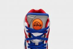 Reebok Pump Omni Zone II (White/Bright Cobalt/Vector Red)