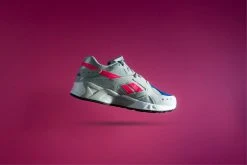 Reebok AZTREK (Grey/Acid Pink/Royalty/White) SNEAKERS