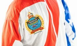 APPAREL Reebok USA Track Top (White/Blue/Red)