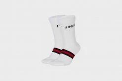 Jordan Legacy Crew (White/Black/Red)