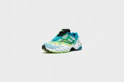 Saucony Grid Web (Wht/Citron/Teal)