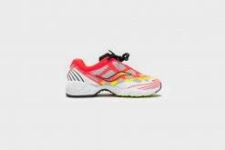 SNEAKERS Saucony Grid Web (Wht/Vizred/Citr) 8 SNEAKERS Saucony Grid Web (Wht/Vizred/Citr)