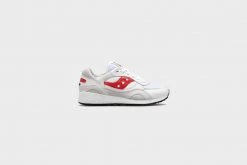 Saucony Shadow 6000 Premium (White/Red) New Arrivals