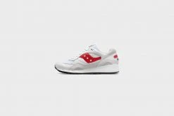 Saucony Shadow 6000 Premium (White/Red) New Arrivals