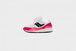 Saucony Shadow 6000 (White/Coral) SNEAKERS