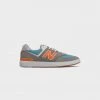New Balance All Coast AM574PGO (Grey/Orange) SNEAKERS