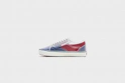 SNEAKERS Vans Comfycush Slip-Skool (Canvas-True Navy/Red)