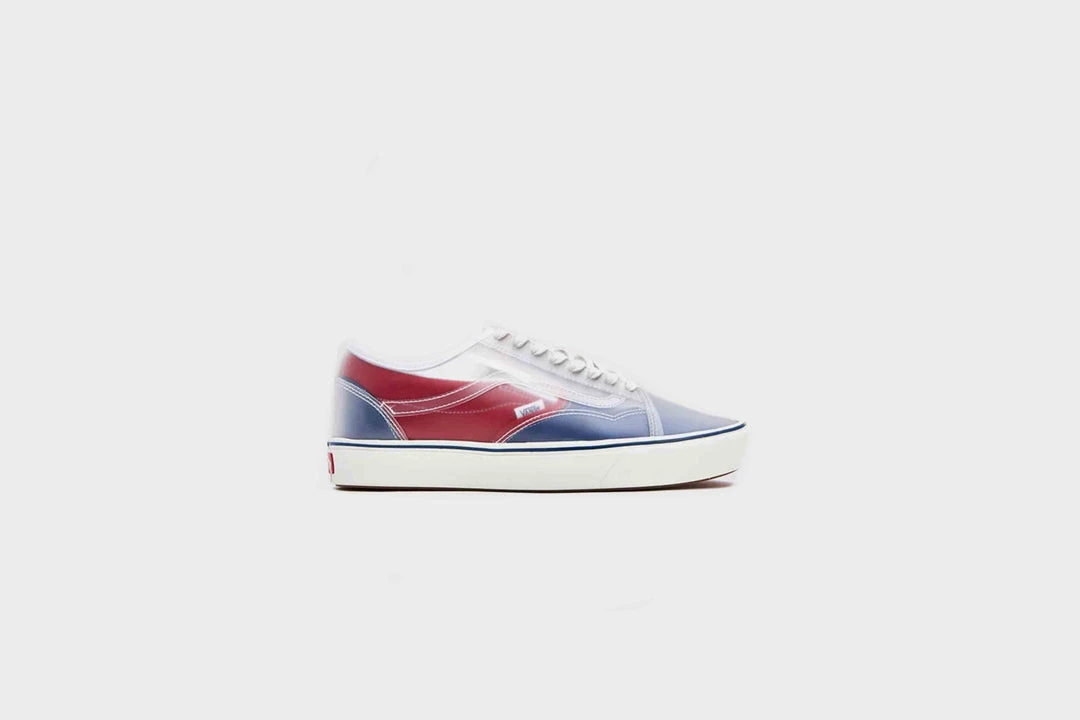 SNEAKERS Vans Comfycush Slip-Skool (Canvas-True Navy/Red) 1 SNEAKERS Vans Comfycush Slip-Skool (Canvas-True Navy/Red)