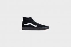 Vans Sk8-Hi Pig Suede (Black/Black) SNEAKERS