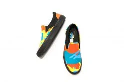 Vans Neon Camo Classic Slip-On (Multi Camo/Black) SNEAKERS