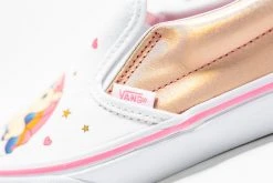 SNEAKERS Vans Unicorn Rainbow Classic Slip-On (Pink Lemonade/True White)
