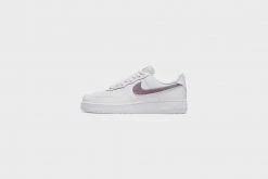 Nike WMNS Air Force 1 ‘07 ESS (White/Canyon Purple-Grey Fog) New Arrivals