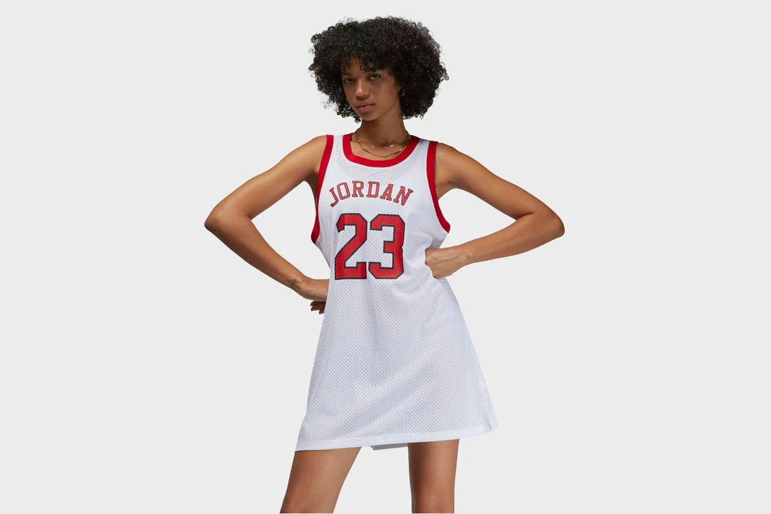 New Arrivals WMNS Jordan Heritage Dress (White/Red)