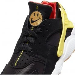 New Arrivals WMNS Nike Air Huarache (Black/Yellow Strike-White)