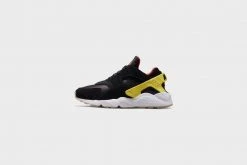 New Arrivals WMNS Nike Air Huarache (Black/Yellow Strike-White)