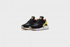 New Arrivals WMNS Nike Air Huarache (Black/Yellow Strike-White)