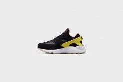 New Arrivals WMNS Nike Air Huarache (Black/Yellow Strike-White)