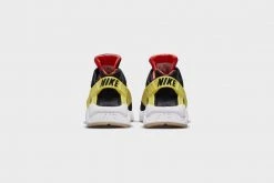 New Arrivals WMNS Nike Air Huarache (Black/Yellow Strike-White)