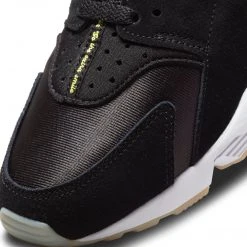 New Arrivals WMNS Nike Air Huarache (Black/Yellow Strike-White)